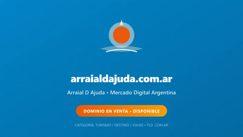 Identidad gráfica y activo digital para Arraial D Ajuda en Argentina